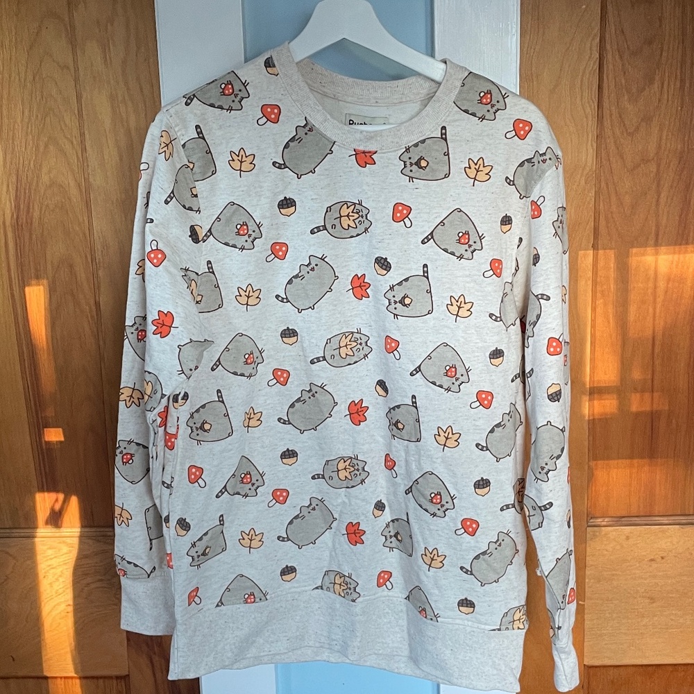 Fall Pusheen Sweatshirt (M)